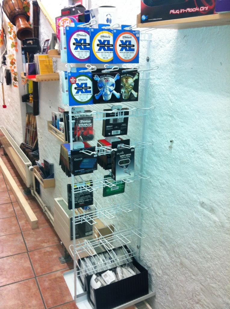 Vente de cordes de guitares